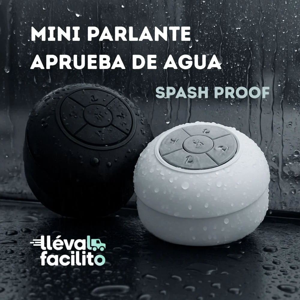 Mini parlante aprueba de agua - SPASH PROOF