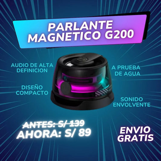 Parlante magnético de bolsillo con sonido power (G200 PRO)